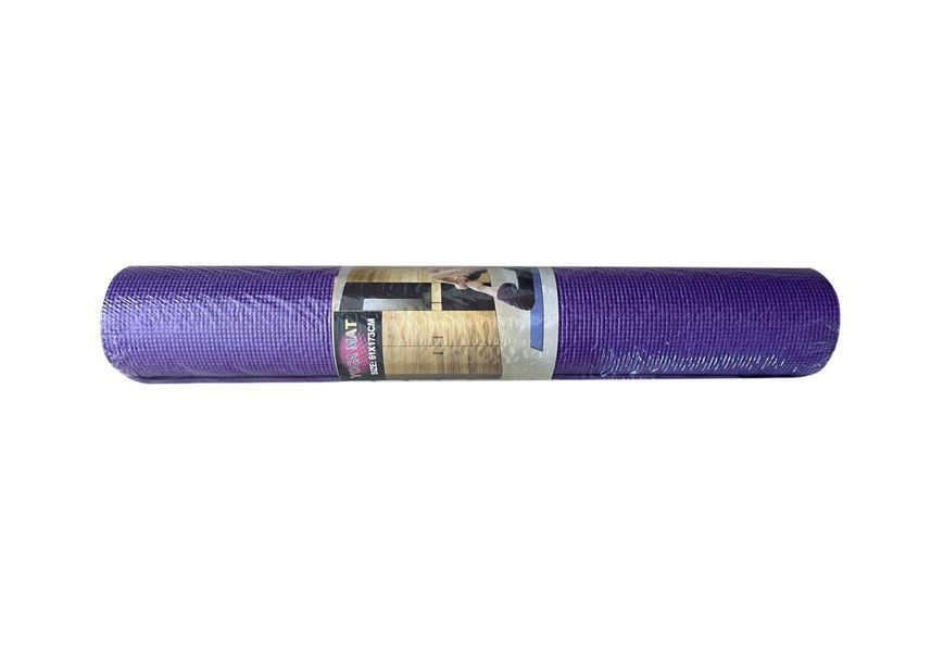 Nilam Amber yoga mat 173x61x0.4 cm purple