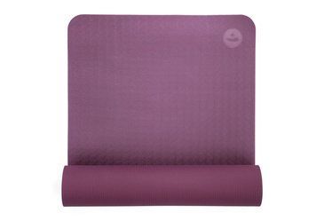 Килимок для йоги Bodhi Lotus Pro 183x60x0.6 см баклажан/світло-баклажановий 942lpa фото