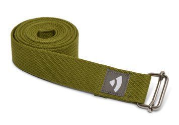 Ремінь для йоги Asana Belt від Bodhi оливково-зелений 250x3.8 см 910so фото