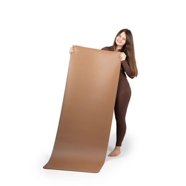 Коврик для йоги каучуковый Vimal Core Brownie RAO 183&times;68&times;0.5 см