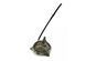 Metal aroma stick stand Buddha from Nepal 6x9x9 cm