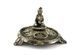 Metal aroma stick stand Buddha from Nepal 6x9x9 cm