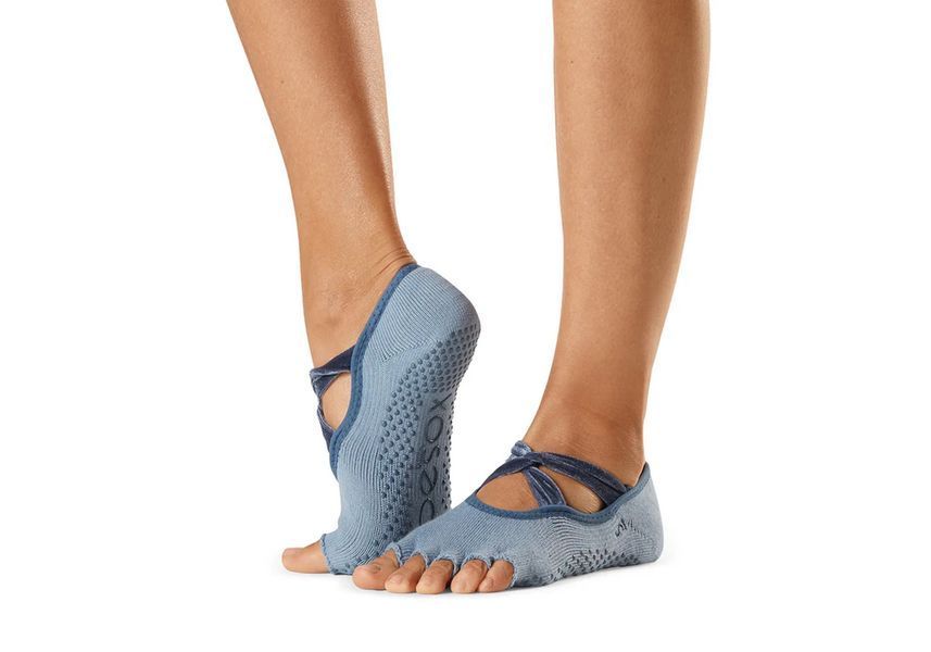 Шкарпетки для йоги ToeSox Half Toe Grip Ivy Grip Ice S (36-38.5) 840271405001 фото