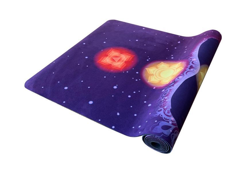 Коврик для йоги замшевый Sitara Chakra RAO 183х68х0.3 см rao101SCh3 фото
