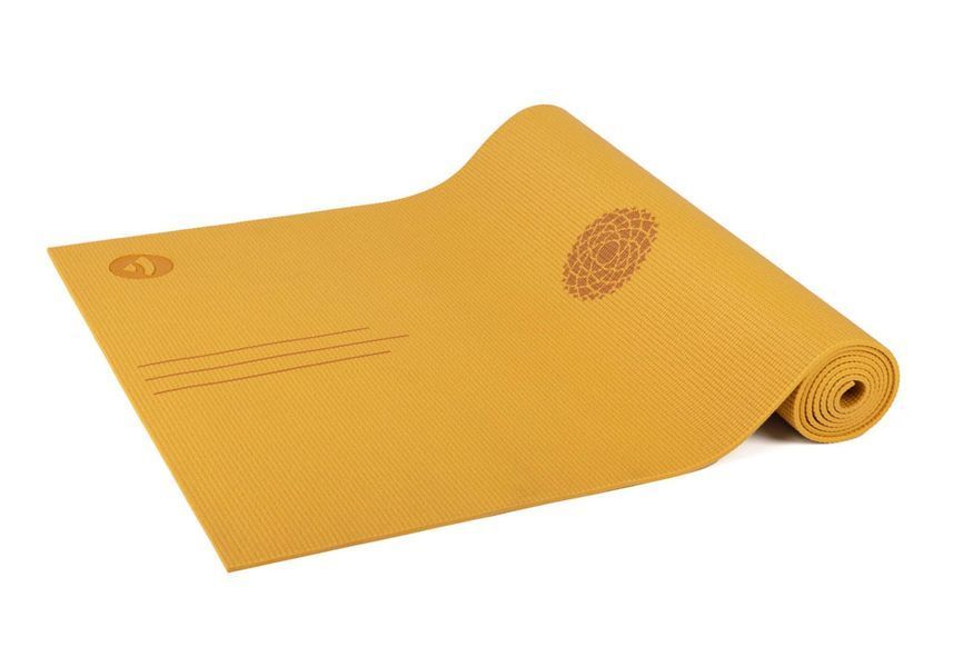 Килимок для йоги Leela Chakralign Bodhi манго 183x60x0.45 см 896mych фото