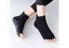 Носки для йоги и пилатеса нескользящие без пальцев Amber Grip черный (35-40) ar230AGHTblk фото 2