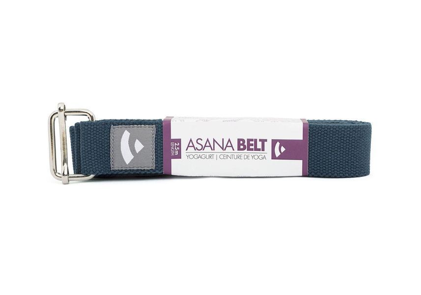 Ремень для йоги Asana Belt от Bodhi морской синий 250x3.8 см 910snb фото