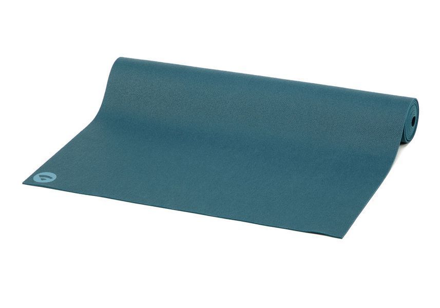 Килимок для йоги Bodhi Rishikesh Premium 60 синій 183x60x0.45 см yrab фото