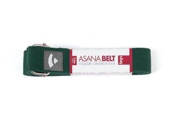 Ремінь для йоги Asana Belt від Bodhi темно-зелений 250x3.8 см 910PG фото