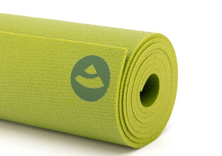 Коврик для йоги Bodhi Rishikesh Premium 60 оливковый 183x60x0.45 см yraog фото