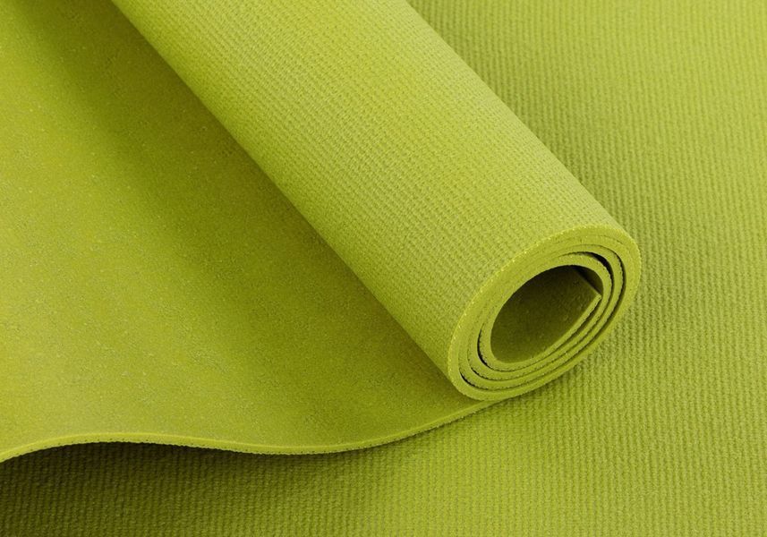 Коврик для йоги Bodhi Rishikesh Premium 60 оливковый 183x60x0.45 см yraog фото