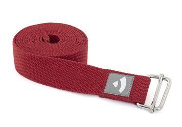 Ремінь для йоги Asana Belt від Bodhi бордовий 250x3.8 см 910sr фото