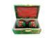 Baoding Massage Balls Double Luck Green 4.7 cm