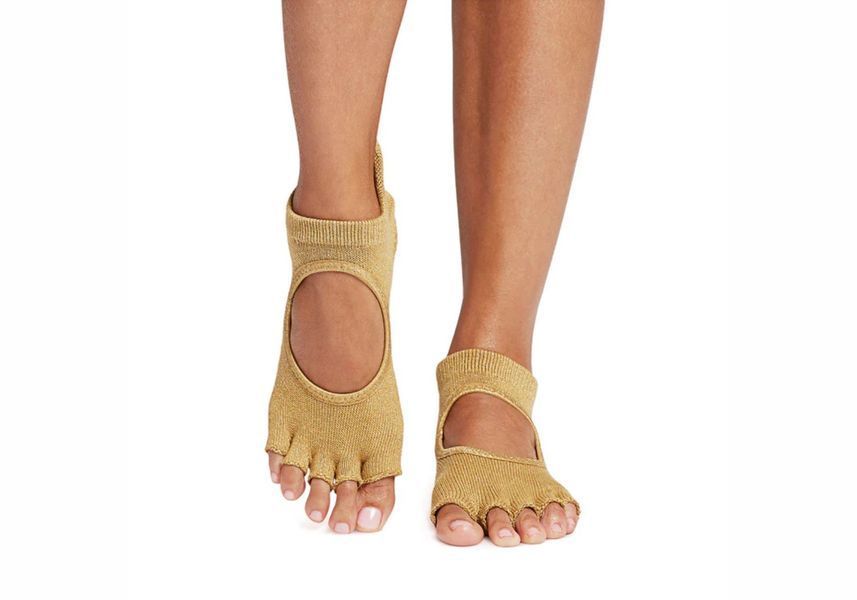 Шкарпетки для йоги ToeSox Half Toe Bellarina Grip Twenty M (39-42.5) 840271465098 фото