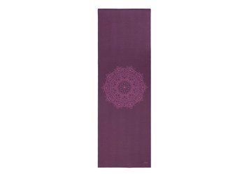 Килимок для йоги Leela Mandala Bodhi баклажан &mdash; баклажанова мандала 183x60x0.45 см 896mq фото