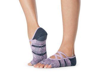 Шкарпетки для йоги ToeSox Half Toe Elle Grip Wondrous M (39-42.5) 841090163097 фото