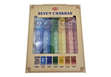 Набор благовоний от HEM 7 Chakras шестигранник 7 в 1 36544 фото