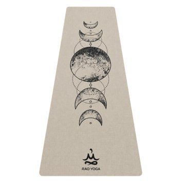 Джутовий килимок для йоги Shanti Sacred Moon RAO 183&times;68&times;5 мм