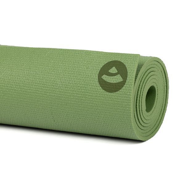 Килимок для йоги Bodhi Rishikesh Premium 80 XL яблучно-зелений 200x80x0.45 см 683AP фото