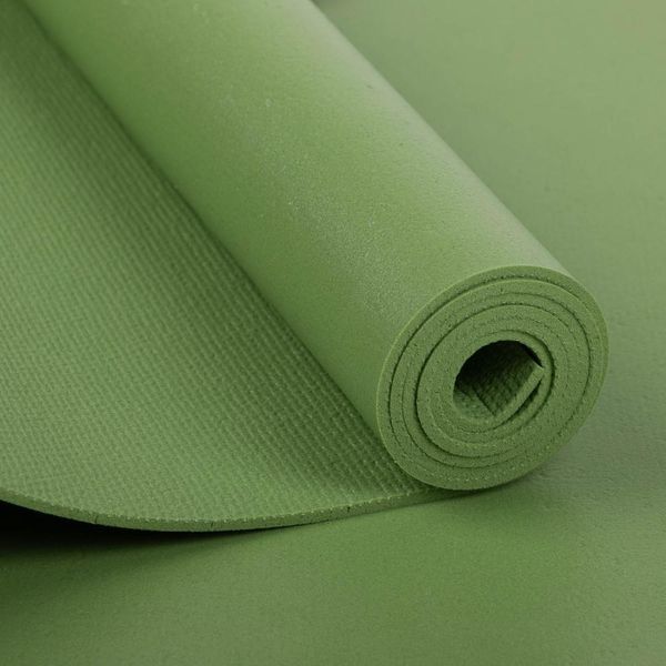 Килимок для йоги Bodhi Rishikesh Premium 80 XL яблучно-зелений 200x80x0.45 см 683AP фото