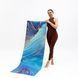 Тонкий замшевый коврик для йоги Sitara Travel Ocean Flow RAO 183&times;68&times;0.1 см rao111STOF фото 7