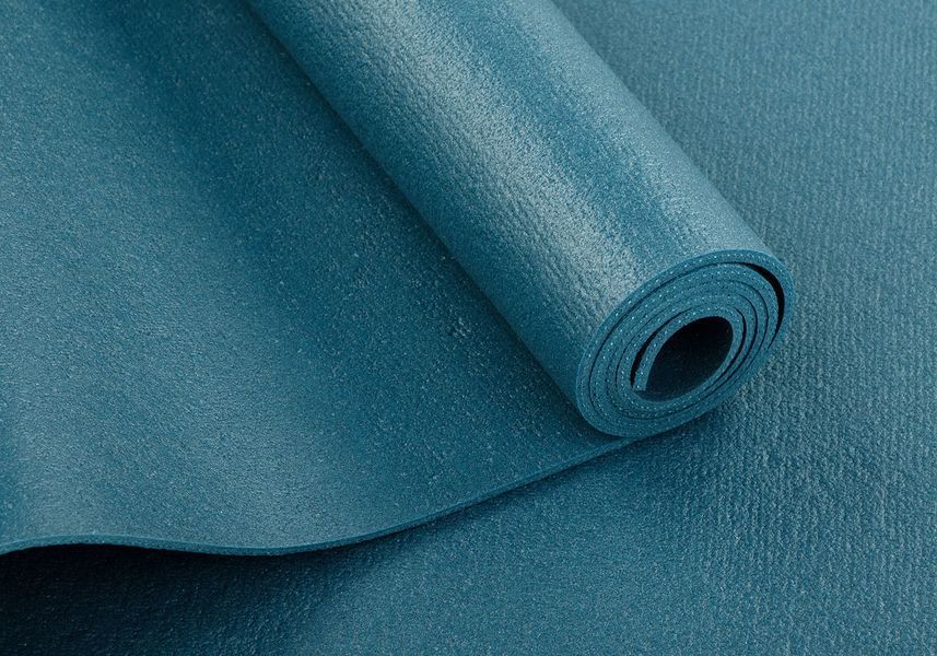Коврик для йоги Bodhi Rishikesh Premium 80 XL синий 200x80x0.45 см yrablb фото