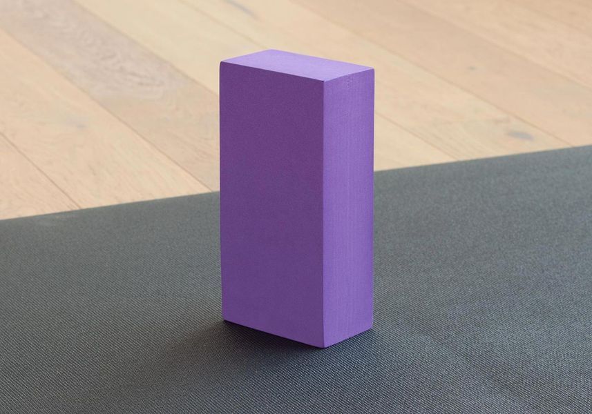 Блок для йоги Asana Brick фиолетовый от Bodhi 22x11x6.6 см YKE30 фото