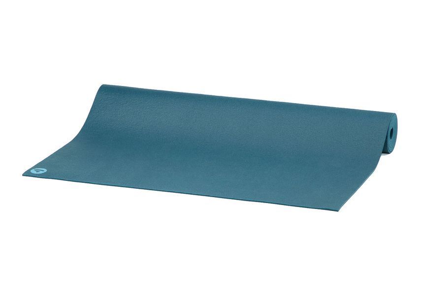 Коврик для йоги Bodhi Rishikesh Premium 80 XL синий 200x80x0.45 см yrablb фото