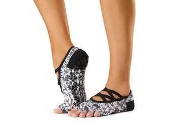 Носки для йоги ToeSox Half Toe Elle Grip Vacay Mode S (36-38.5) 841090187734 фото