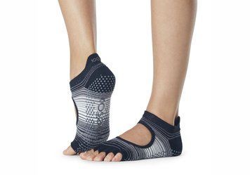 Носки для йоги ToeSox Half Toe Bellarina Grip Static S (36-38.5) 841090163257 фото