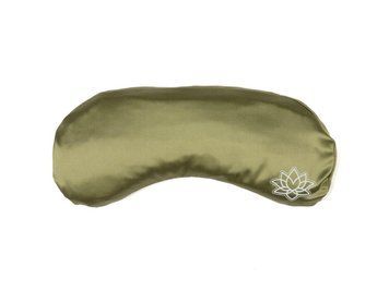 Шелковая подушка для глаз Lotus Bodhi светло-зеленый, 24х11 см 925si фото