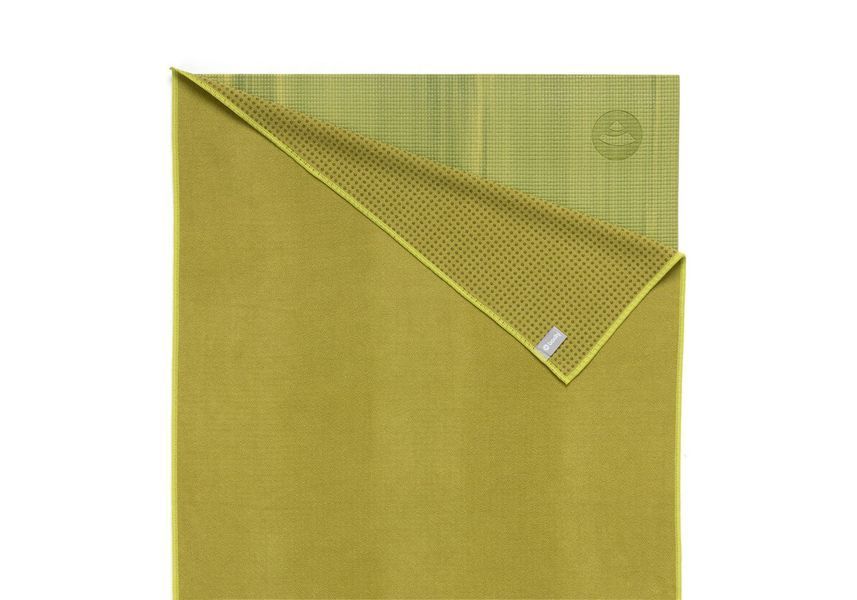 Рушник для йоги Towel Grip Bodhi оливково-зелений 183x61 см 905LGR фото