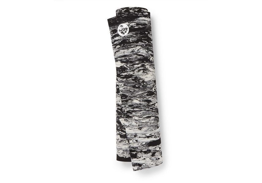 Коврик для йоги, пилатеса Manduka Comfort Cushion Black White Marble 172x61x0.8 см 1G1053764 фото