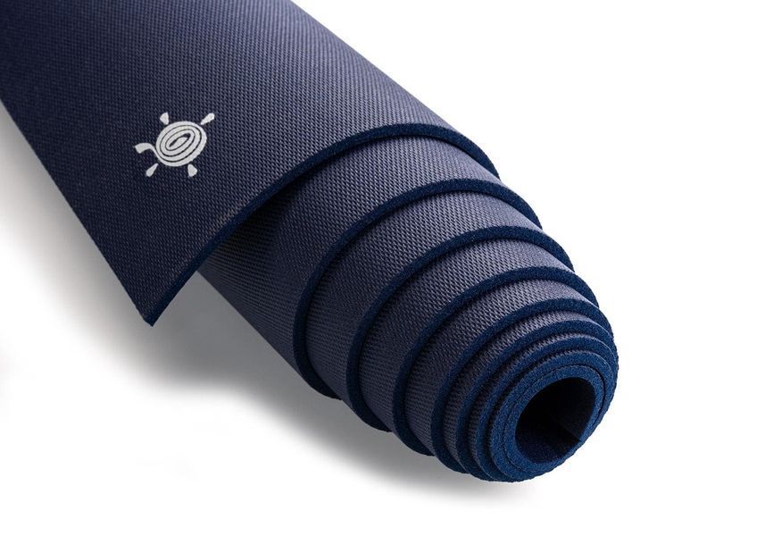 Коврик для йоги Kurma Lite Grip Nightfall 200х66х0.42 см темно-синий kgl66246-200 фото