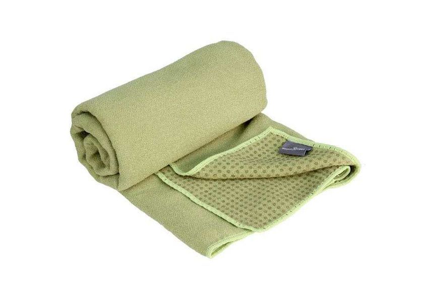 Рушник для йоги Towel Grip Bodhi оливково-зелений 183x61 см 905LGR фото