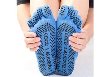 Шкарпетки для йоги закриті Sharlotte BD RAO Socks блакитні rao220ShBDlb фото