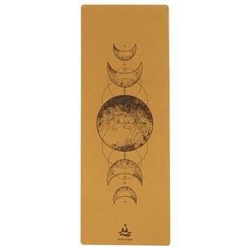 Килимок для йоги пробковий Guru Sacred Moon RAO 183&times;68&times;0.5 см rao104GSM5 фото
