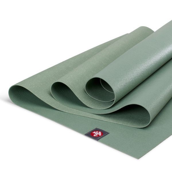 Коврик для йоги Manduka eKO SuperLite Long Mat Leaf Green 200x61x0.15 см 136015480 фото