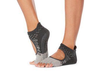 Носки для йоги ToeSox Half Toe Bellarina Grip Wintertide M (39-42.5) 841090179852 фото