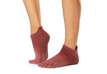 Шкарпетки для йоги ToeSox Full Toe Low Rise Grip Mesa Ombre S (36-38.5) 840271428383 фото