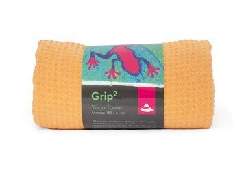 Рушник для йоги Towel Grip Bodhi жовтий 183x61 см yato фото