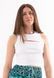 Кроп-топ з вирізом Уналоме RAO WEAR One Size білий rw301tuc фото 1