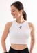 Базовый кроп-топ Уналоме RAO WEAR One Size белый rw301tub фото 1