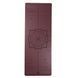 Килимок для йоги каучуковий Vimal Yantra Burgundy 185&times;68&times;0.4 см &mdash; фото 1