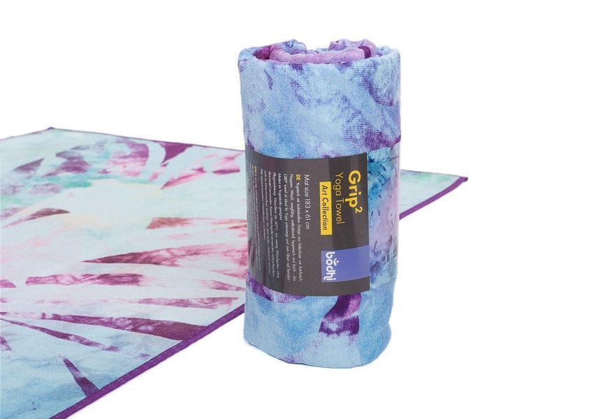 Yoga Towel Arctic Leaves Bodhi 183x61 cm
