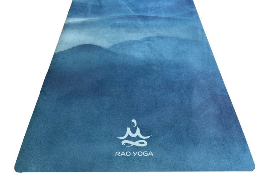 Килимок для йоги замшевий Sitara Blue Serenity Mountain Collection RAO 183&times;68&times;0.5 см rao101SBSMC5 фото