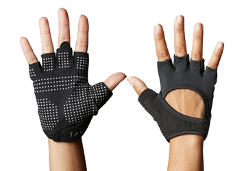 Рукавички для йоги ToeSox Tavi Half Finger Grip Gloves чорний розмір M 841090180698 фото
