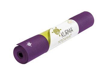 Коврик для йоги Kurma Lite Grip фиолетовый 185х66х0.42 см kgl66238 фото