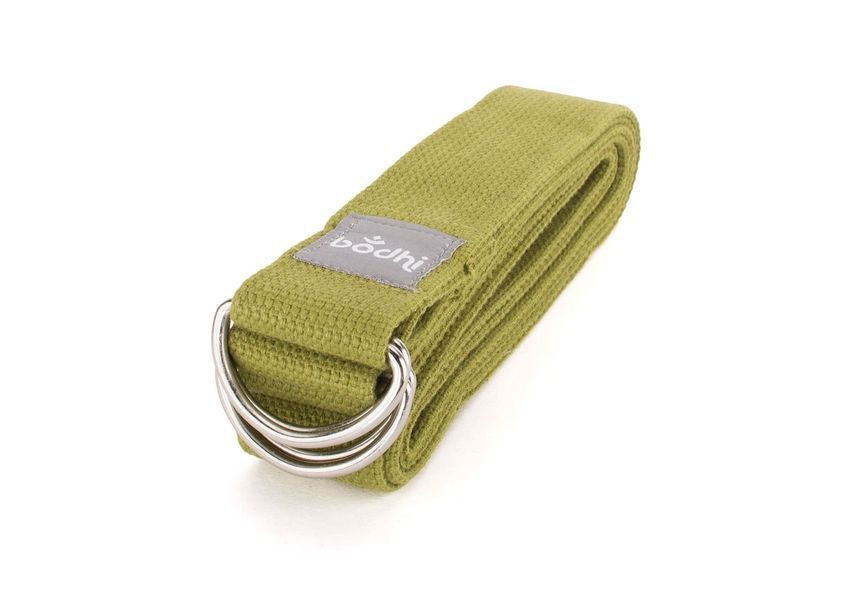 Ремінь для йоги Yamala 2 в 1 Bodhi оливковий 200&times;3.8 см 924pg фото