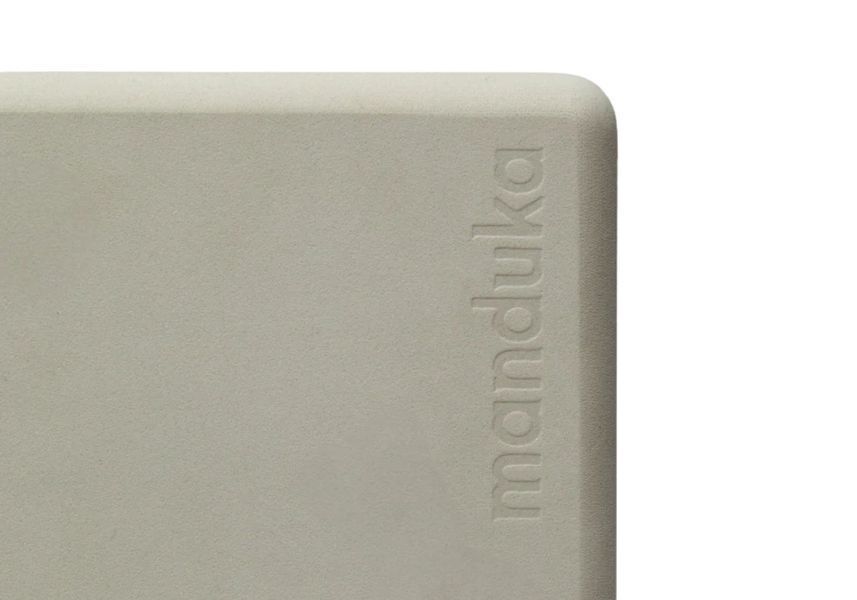 Блок для йоги Manduka Recycled Foam Linen 10x15x23 см 451012684 фото